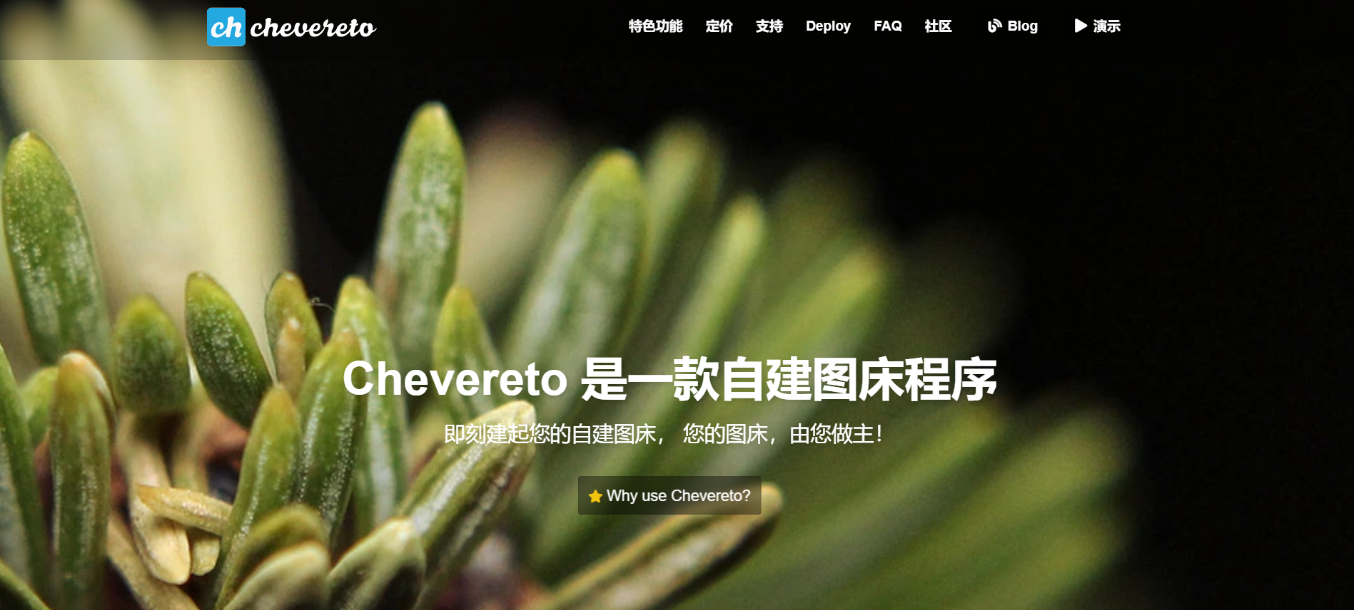 宝塔面板搭建Chevereto图床