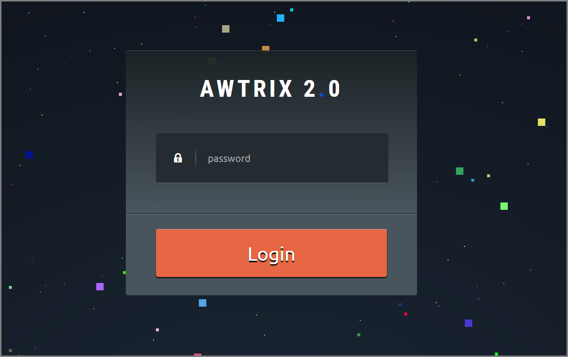 awtrix2.0 时钟服务器端搭建 awtrix2.0 时钟服务器端搭建
